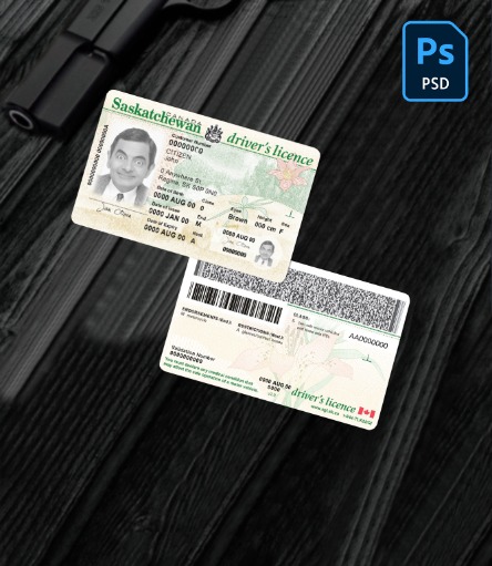 Canada province Saskatchewan driving license PSD